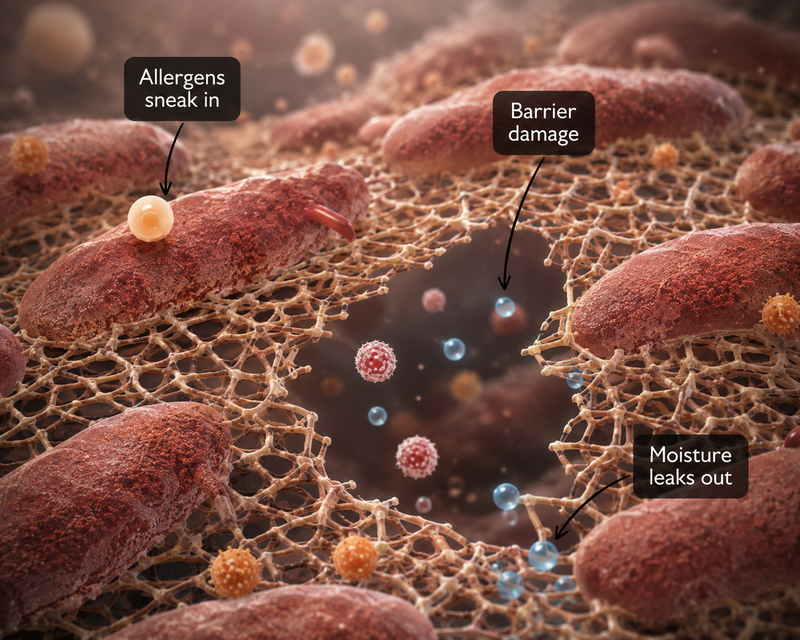 3. The skin and the gut are more connected than most owners are told